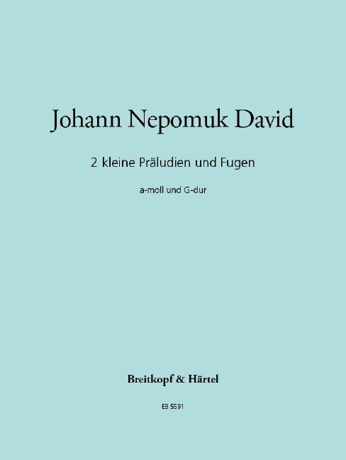 Other Cover Image Zwei kleine Präludien und Fugen