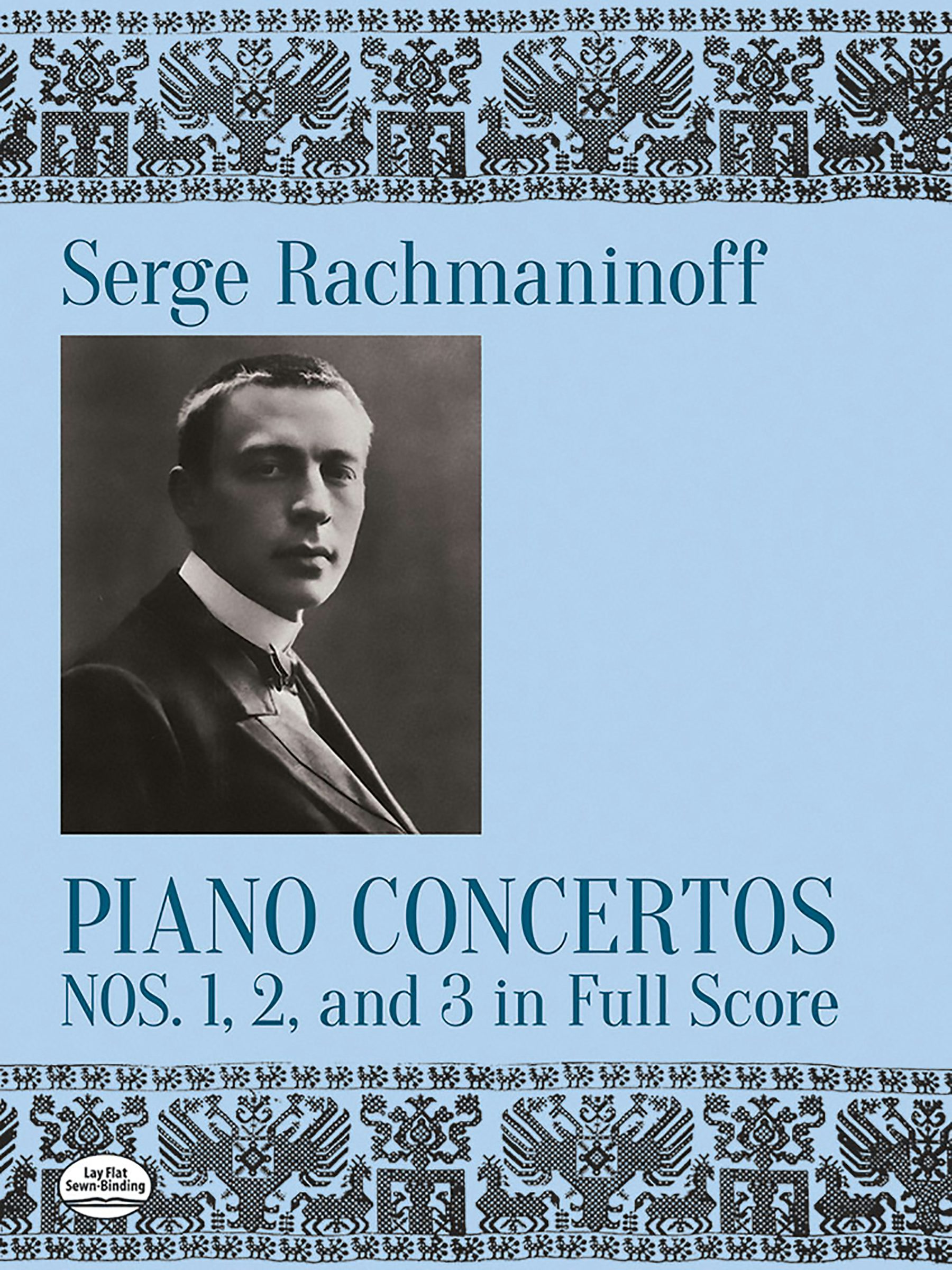 Front Cover Image Piano Concertos Nos. 1, 2 and 3 in Full Score