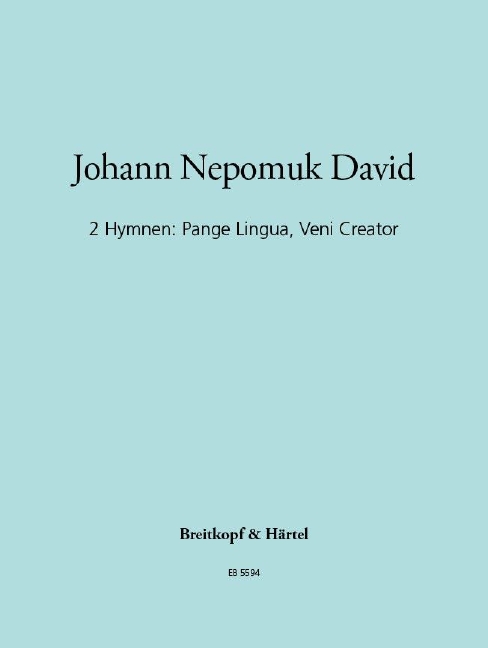 Other Cover Image 2 Hymnen: Pange Lingua, Veni