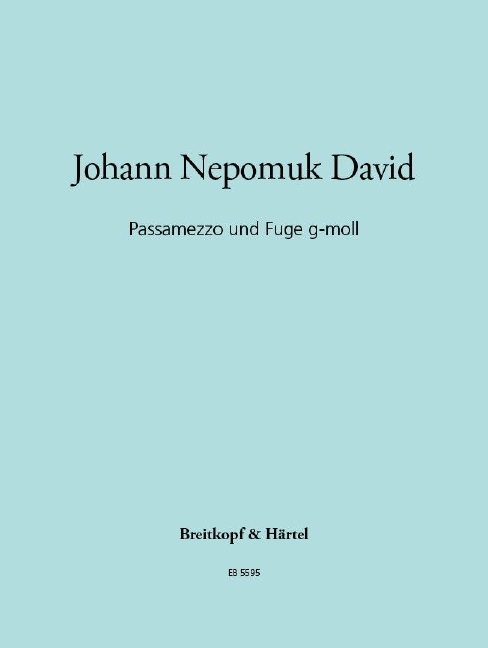 Other Cover Image Passamezzo und Fuge g-moll