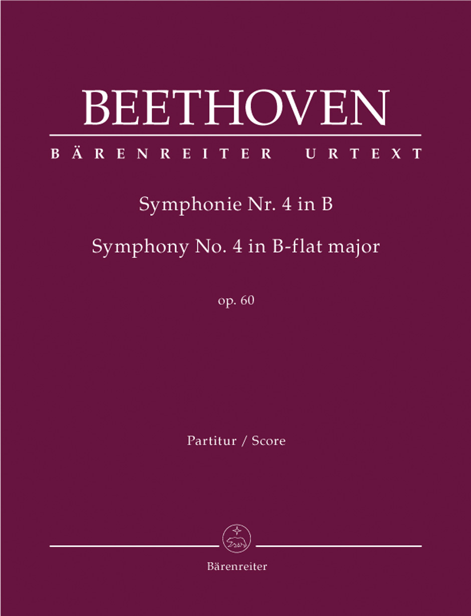 Front Cover Image Symphonie Nr. 4 B-Dur op. 60