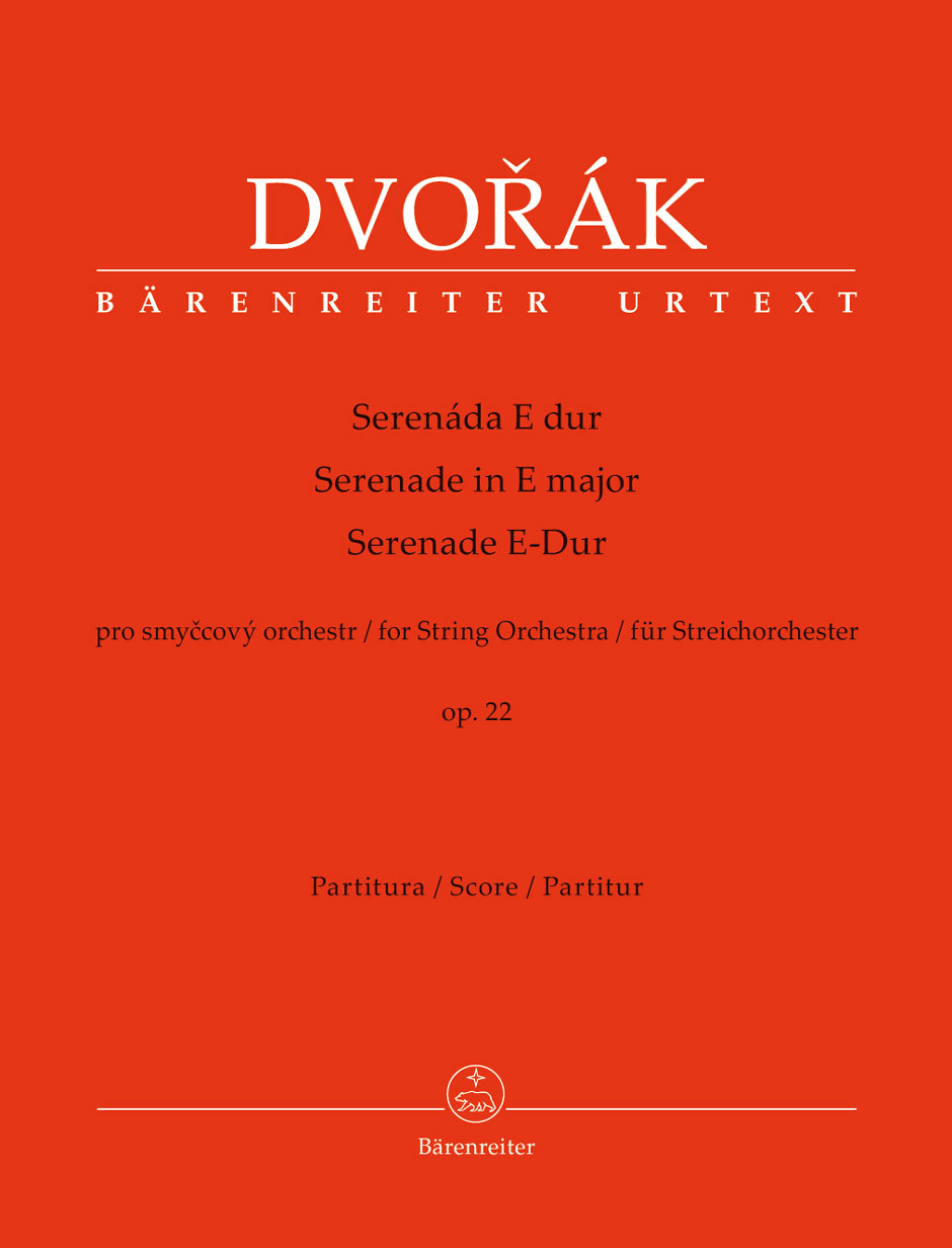 Front Cover Image Serenade für Streichorchester E-Dur op. 22