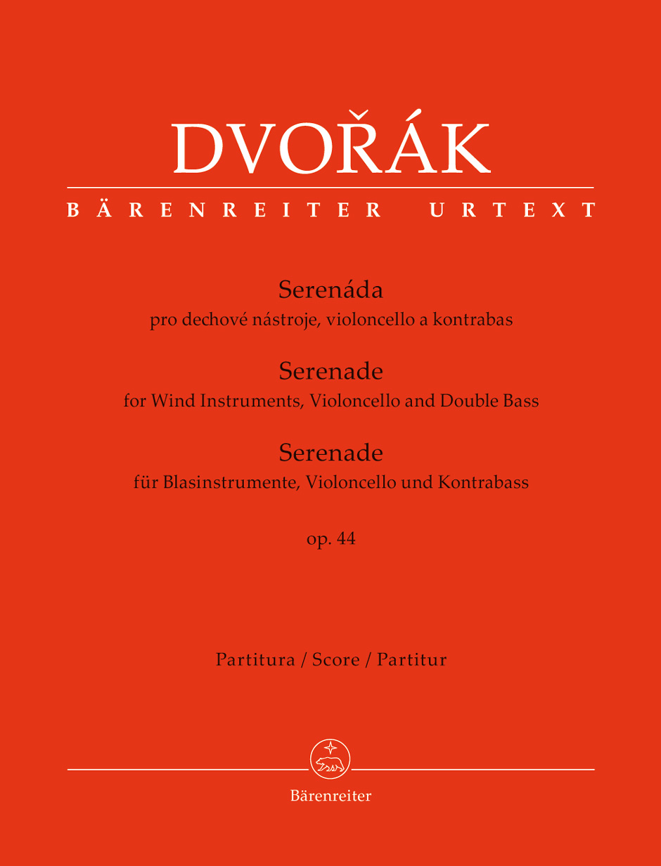 Other Cover Image Serenade für Blasinstrumente, Violoncello und Kontrabass op. 44