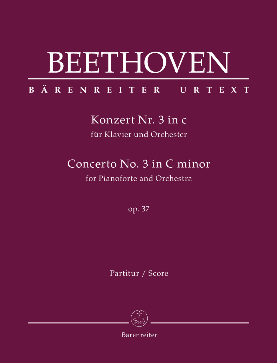 Front Cover Image Konzert für Klavier und Orchester Nr. 3 c-Moll op. 37