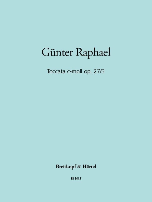 Other Cover Image Toccata c-moll op. 27/3