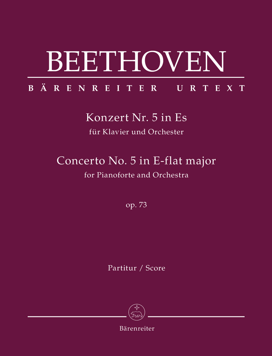 Front Cover Image Konzert für Klavier und Orchester Nr. 5 Es-Dur op. 73