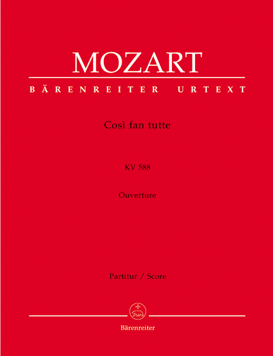 Other Cover Image Così fan tutte KV 588