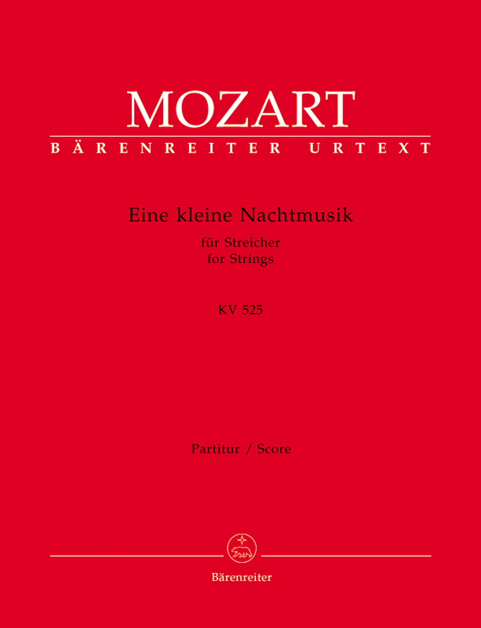 Front Cover Image Eine kleine Nachtmusik für Streicher G-Dur KV 525