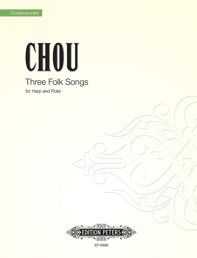 Front Cover Image Folk Songs für Harfe und Flöte