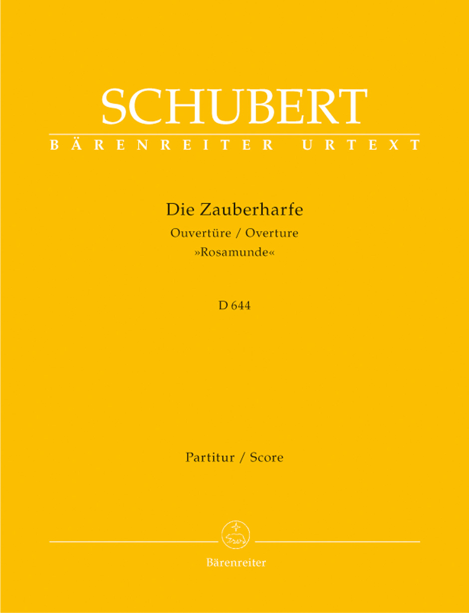 Front Cover Image Die Zauberharfe. Ouvertüre C-Dur D 644 "Rosamunde"