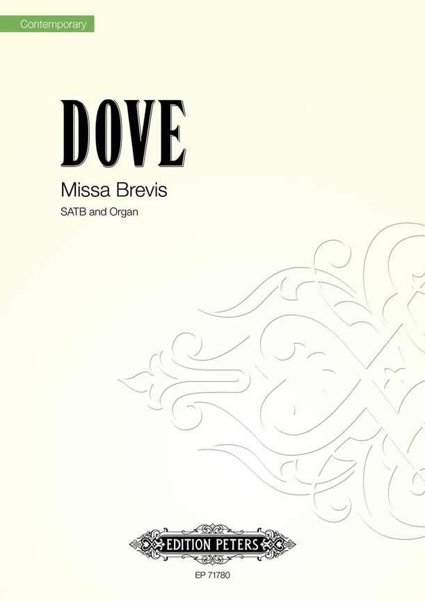 Front Cover Image Missa brevis for Choir, Organ, Brass and Timpani (2009/2022)