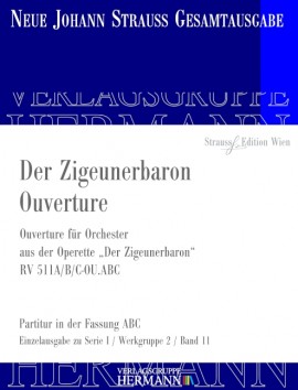 Front Cover Image Der Zigeunerbaron - Ouverture RV 511A/B/C-OU.ABC