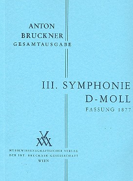 Front Cover Image Sinfonie Nr. 3 d-moll "Wagner Sinfonie"