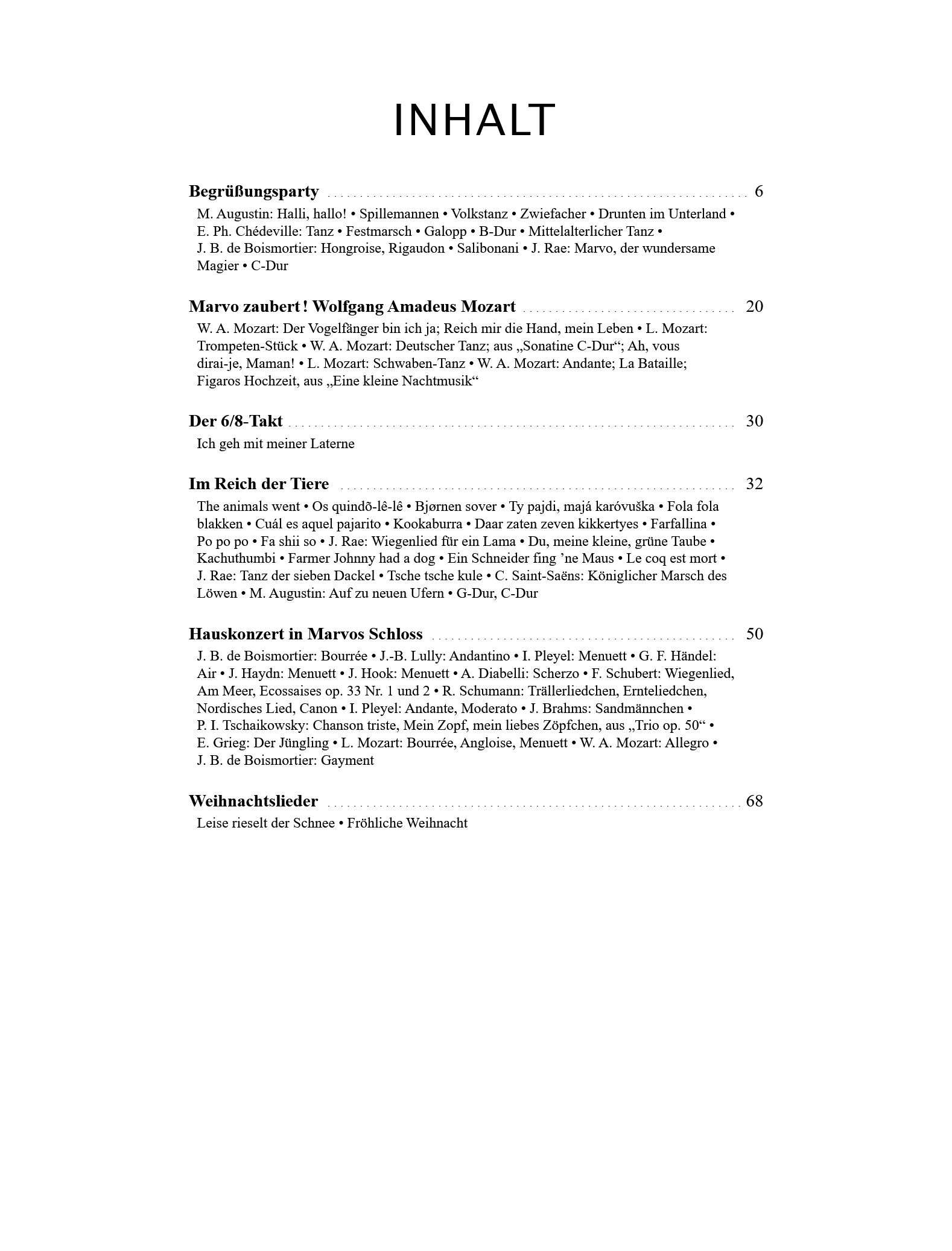 Other Cover Image Mini Magic Flute Band 3