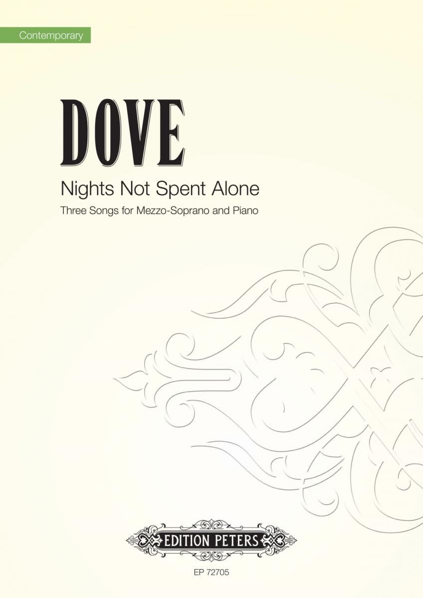 Front Cover Image Nights Not Spent Alone Mezzo-Sopran und Klavier