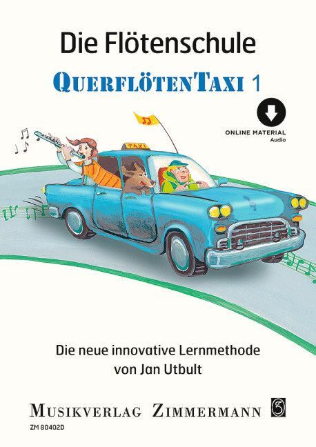 Front Cover Image Die Flötenschule "Querflötentaxi" Band 1
