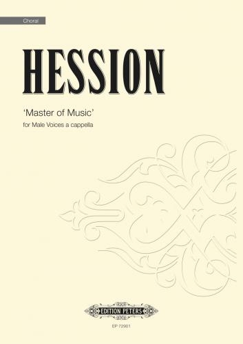Front Cover Image Master of Music for Male Voices a cappella