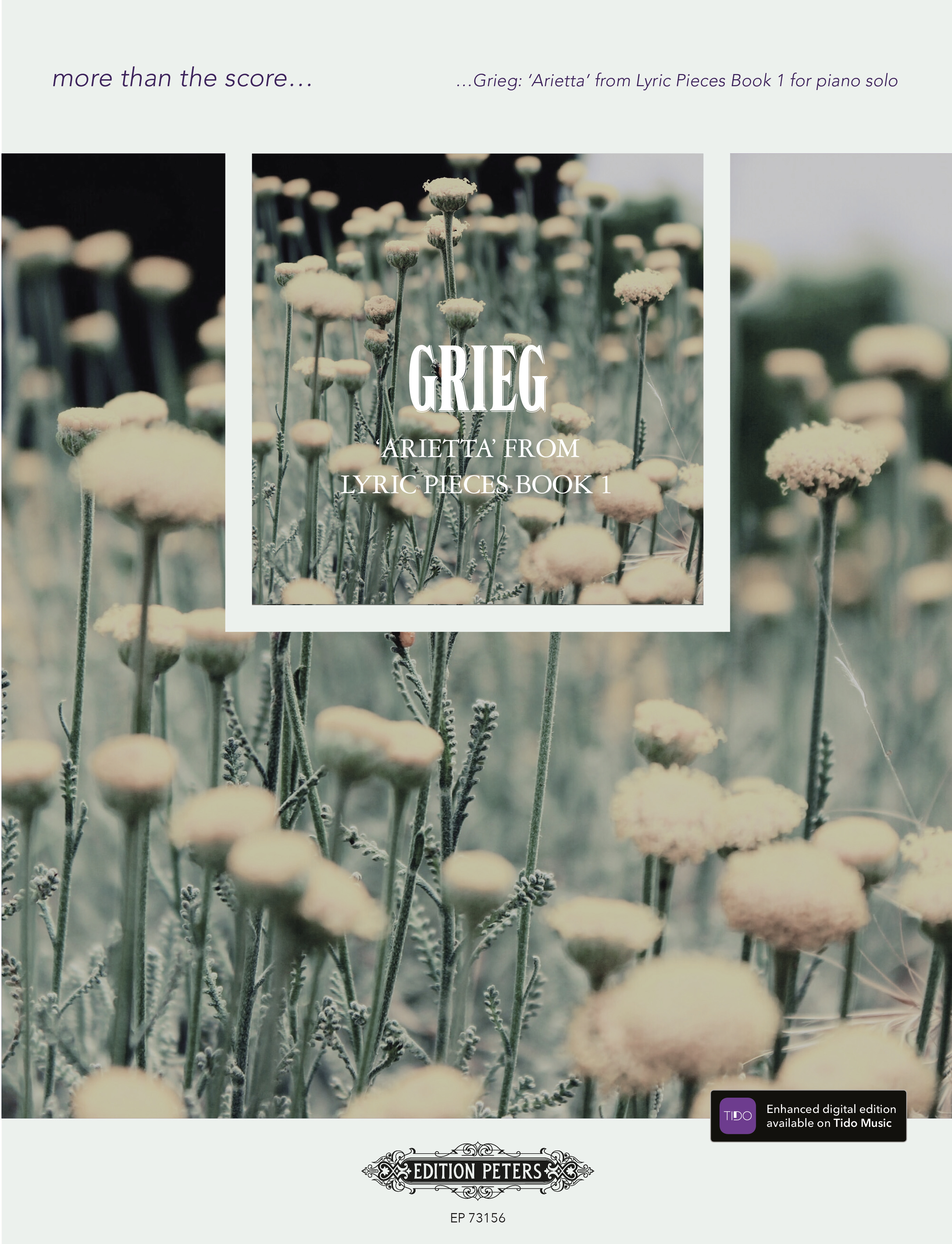 Front Cover Image Arietta Op. 12 No. 1 (from Lyric Pieces Book 1)