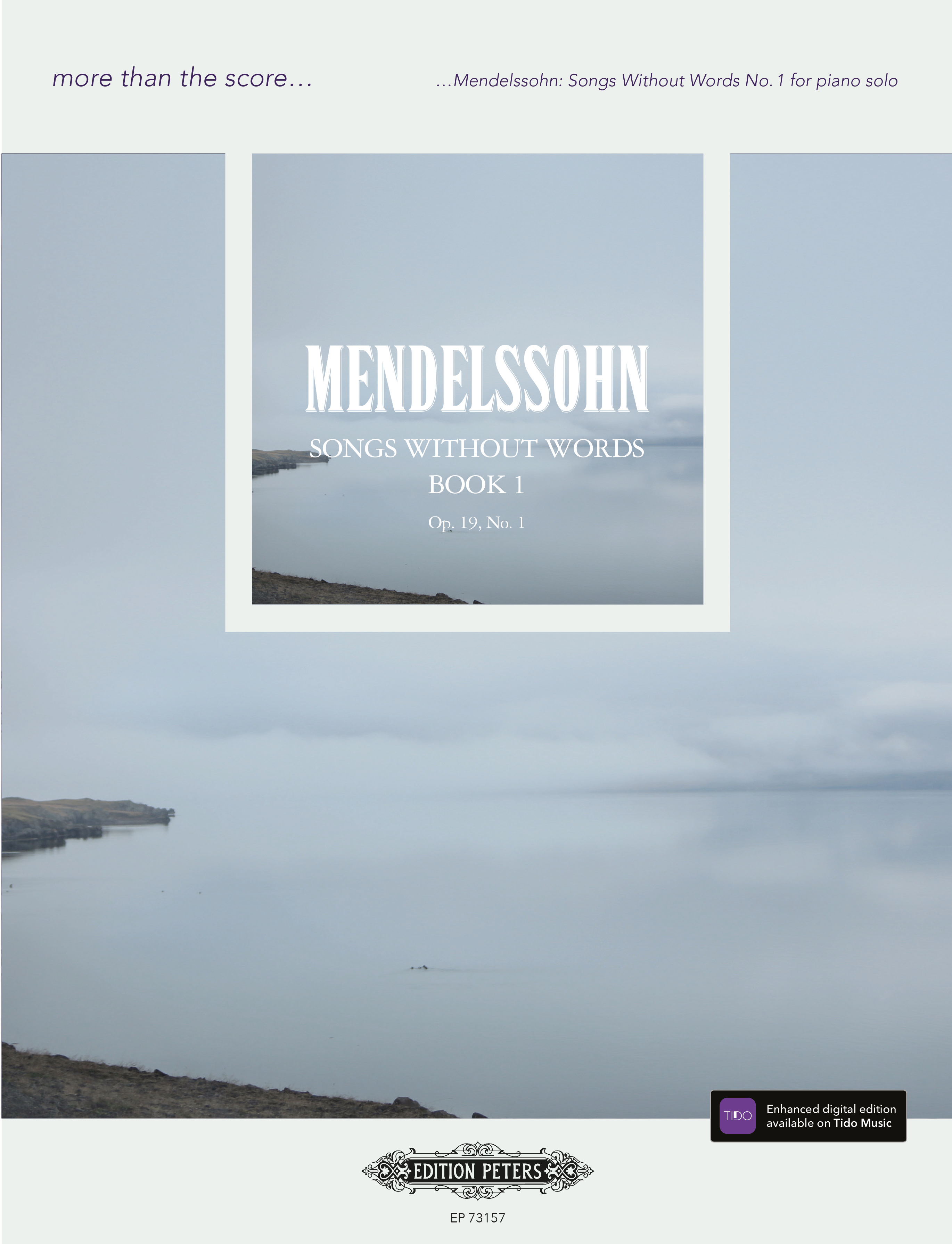 Front Cover Image Song Without Words Op. 19 No. 1