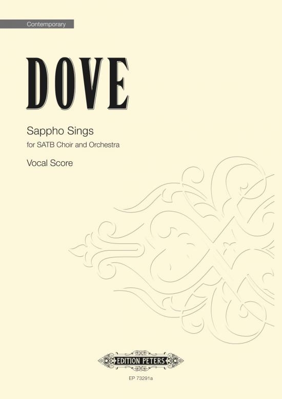 Front Cover Image Sappho Sings for SATB Choir and Orchestra