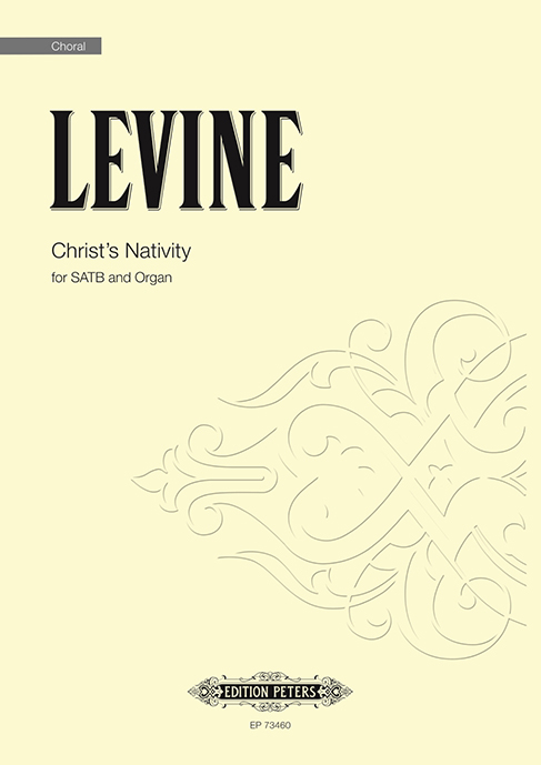 Front Cover Image Christ's Nativity for Mixed Choir SATB and Organ