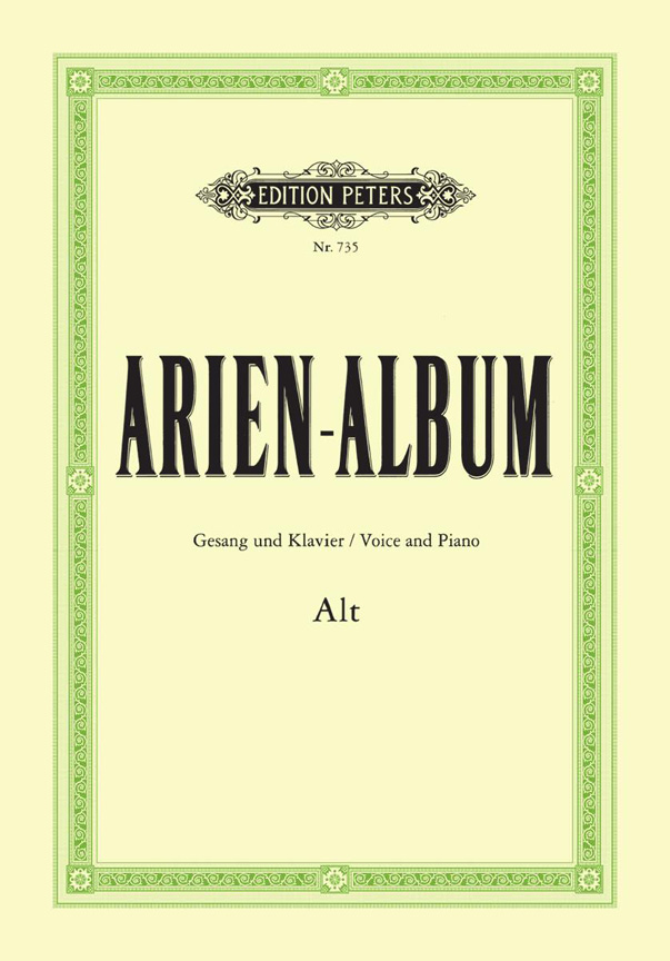 Front Cover Image Arien-Album - Berühmte Arien für Alt