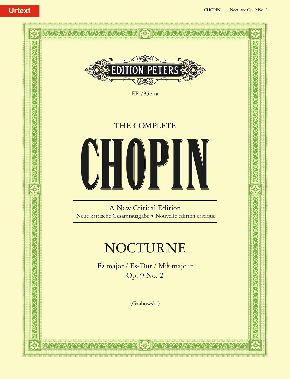 Front Cover Image Nocturne Es-Dur op. 9 Nr. 2