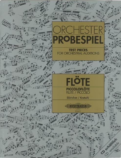 Front Cover Image Orchesterprobespiel: Flöte / Piccoloflöte