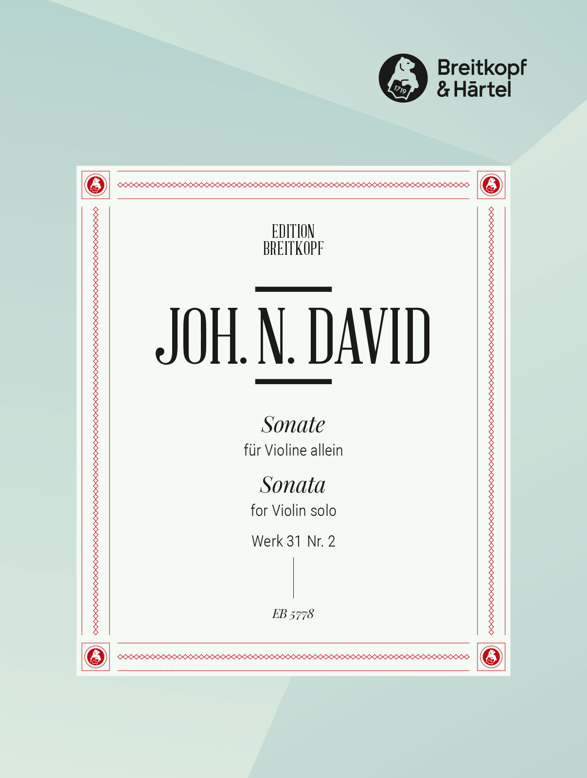 Other Cover Image Sonate für Violine allein Wk 31/2