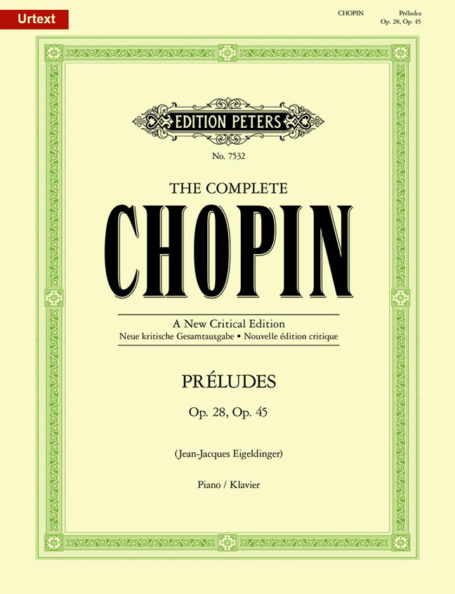 Front Cover Image Préludes op. 28 · op. 45 für Klavier