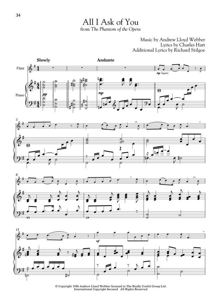 Other Cover Image Andrew Lloyd Webber for Classical Players – Flute and Piano