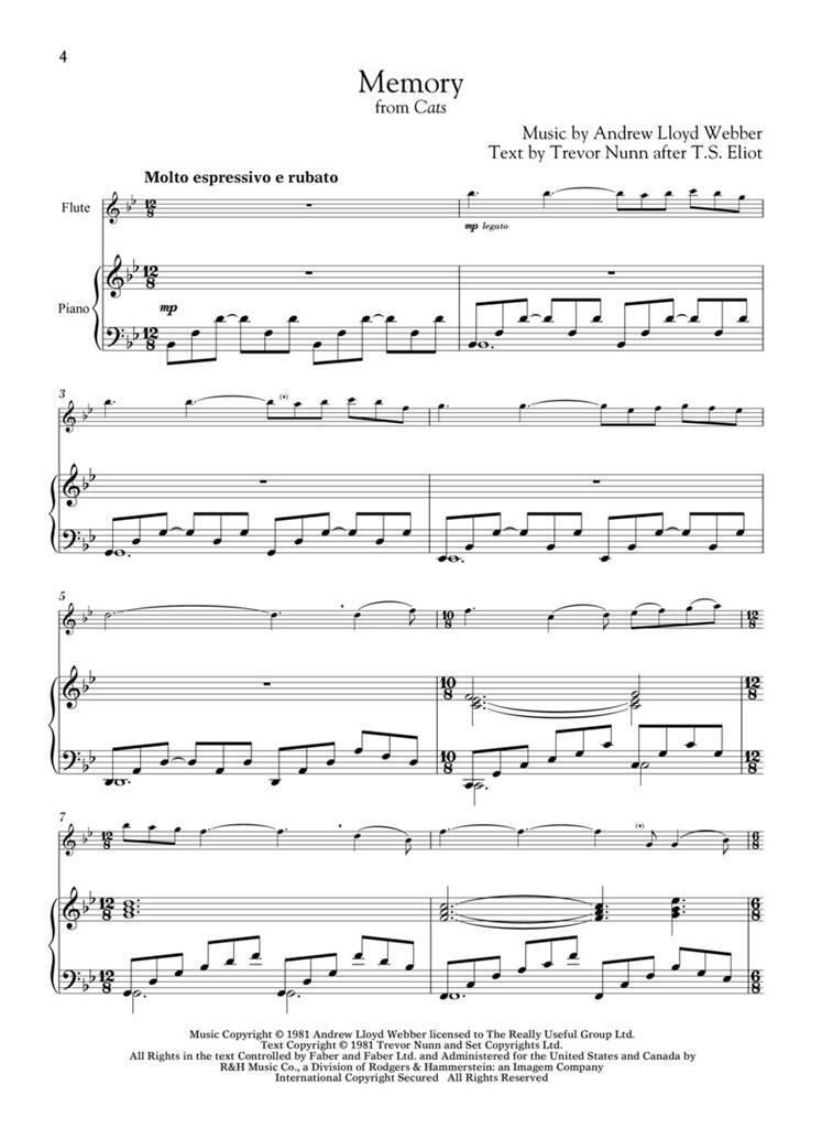 Other Cover Image Andrew Lloyd Webber for Classical Players – Flute and Piano