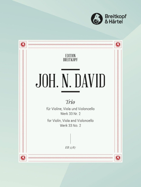 Other Cover Image Streichtrio Nr. 2 Werk 33
