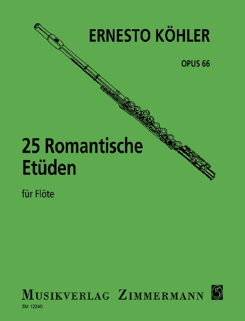 Front Cover Image 25 Romantische Etüden op. 66