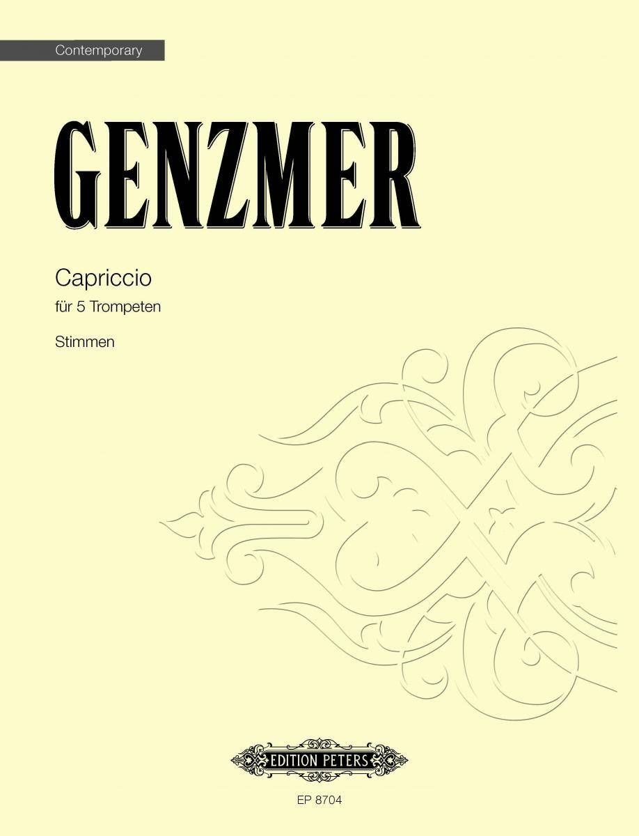 Front Cover Image Capriccio für 5 Trompeten (1984)