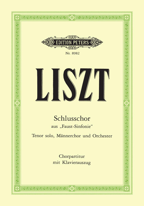 Front Cover Image Schlußchor aus: Faust-Sinfonie