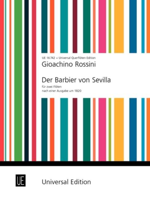 Front Cover Image Der Barbier von Sevilla für 2 Flöten
