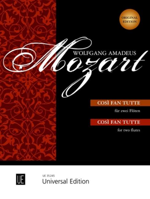 Front Cover Image Così fan tutte für 2 Flöten