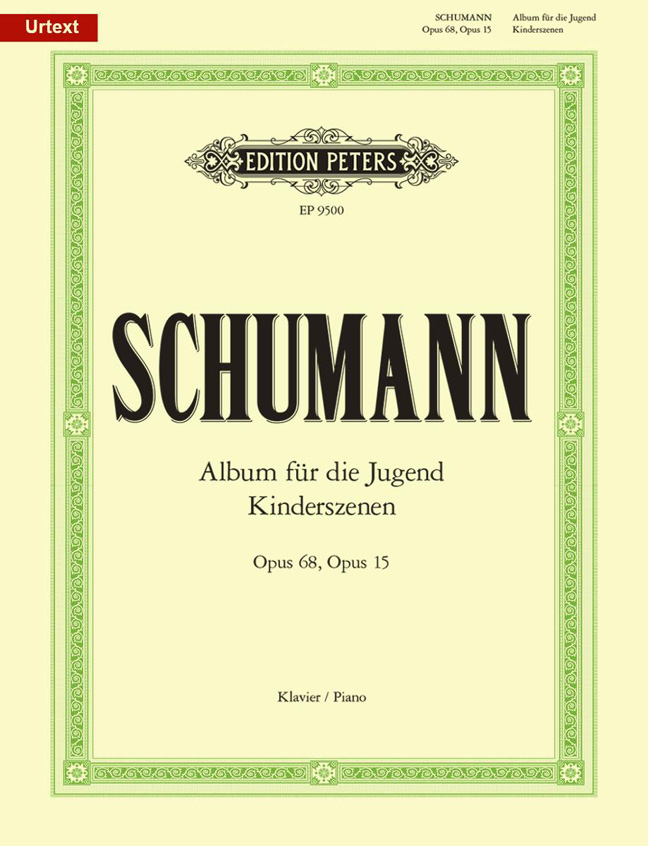 Front Cover Image Album für die Jugend op. 68 / Kinderszenen op. 15 für Klavier