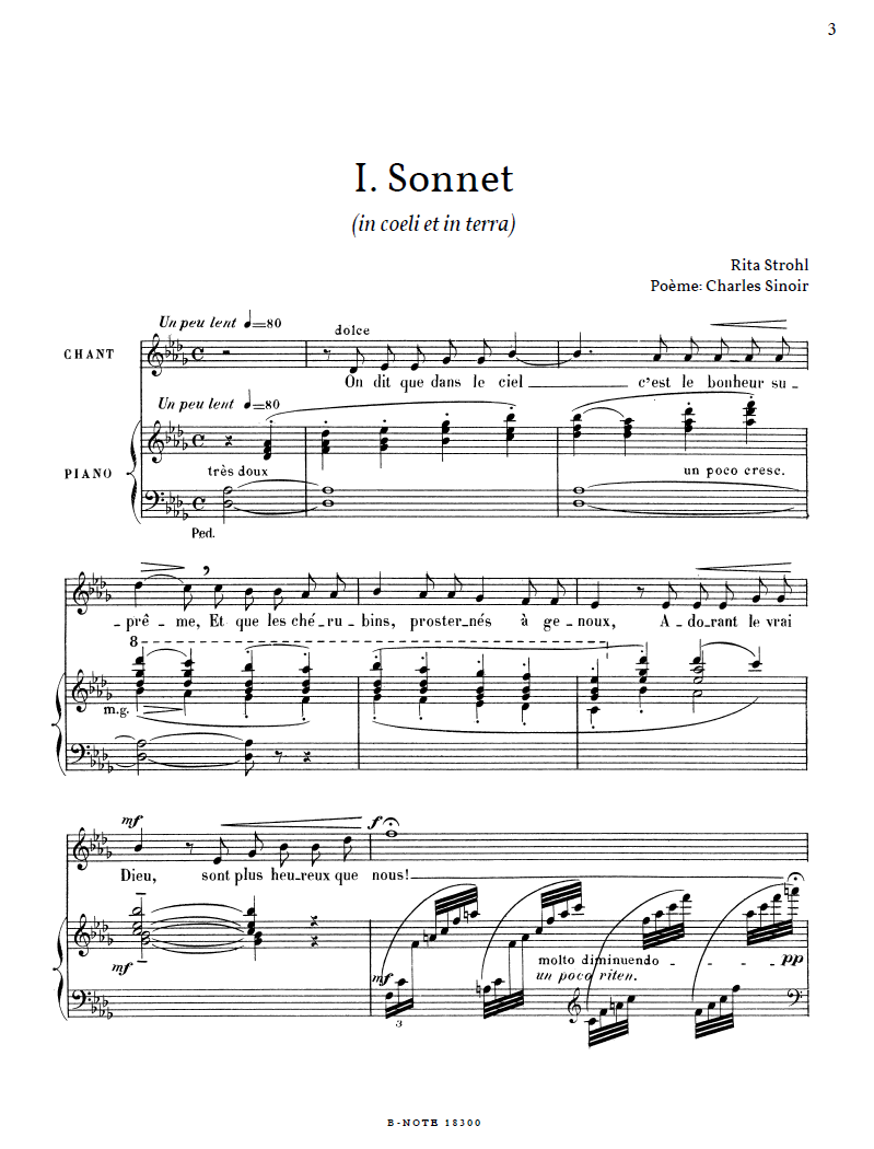 Other Cover Image Drei Lieder für Singstimme und Klavier
