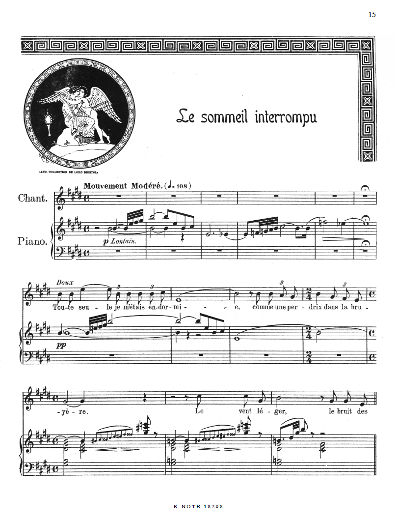 Other Cover Image Chansons de Bilitis für Stimme und Klavier Vol.2