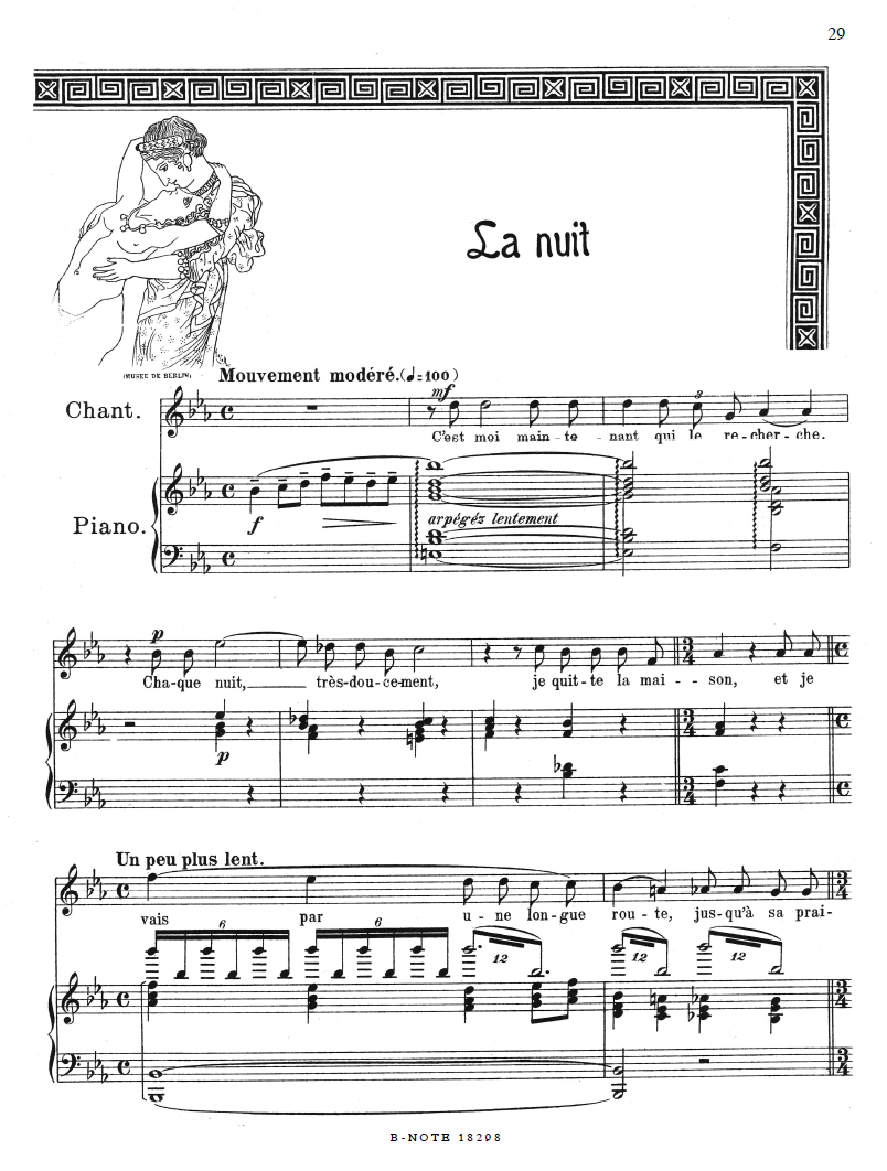 Other Cover Image Chansons de Bilitis für Stimme und Klavier Vol.2