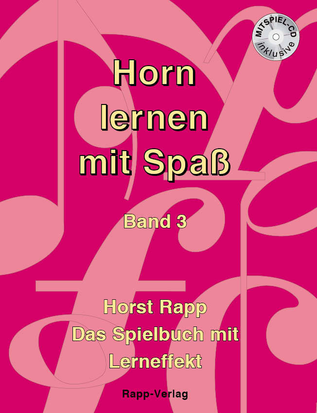 Front Cover Image Horn lernen mit Spaß Band 3