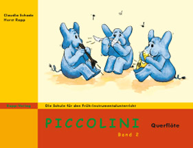 Front Cover Image Piccolini für Querflöte Band 2