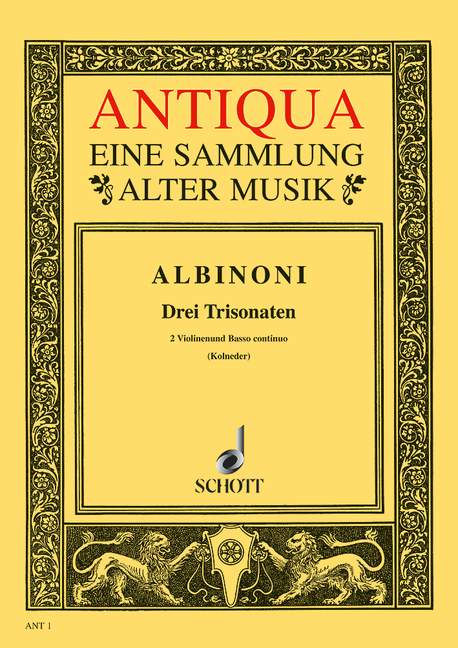 Front Cover Image 3 Triosonaten op. 1/10-12 