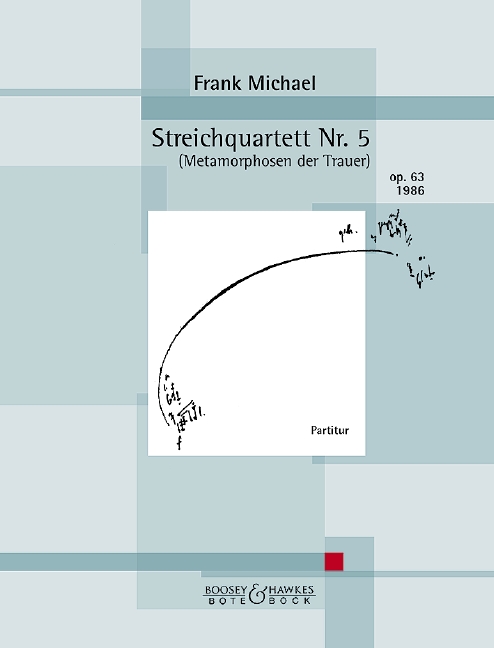 Front Cover Image Streichquartett Nr. 5 op. 63 