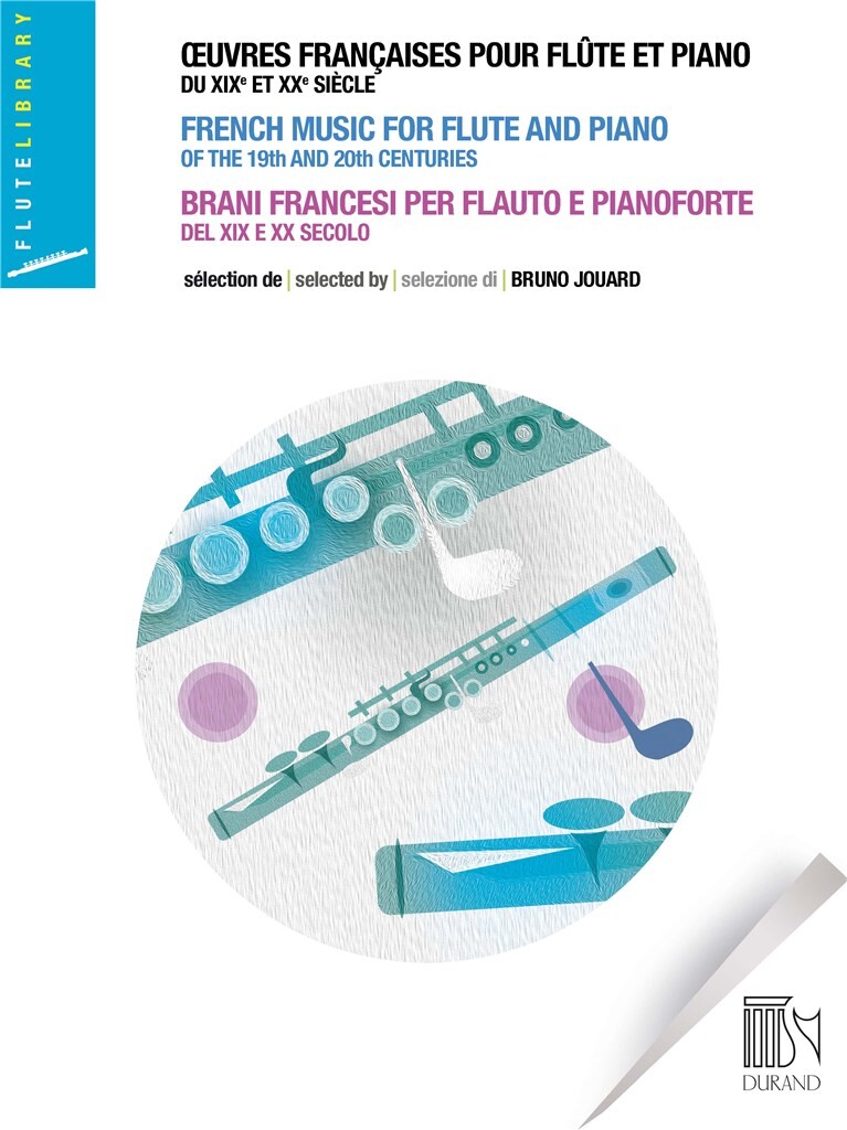 Front Cover Image French Music for Flute and Piano of the 19th and 20th Centuries