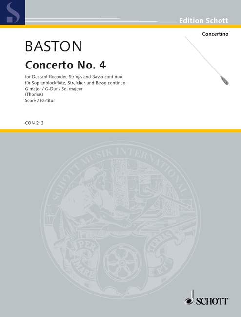 Front Cover Image Concerto No. 4 G-Dur 