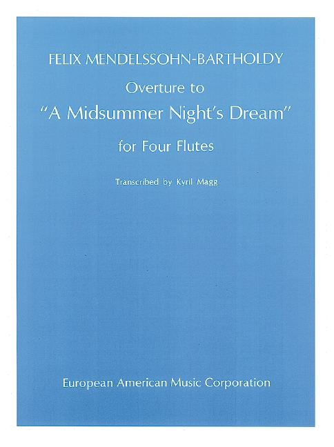 Front Cover Image Overture to "A Midsummer Night's Dream" 