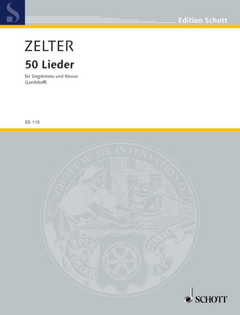 Front Cover Image 50 Lieder 